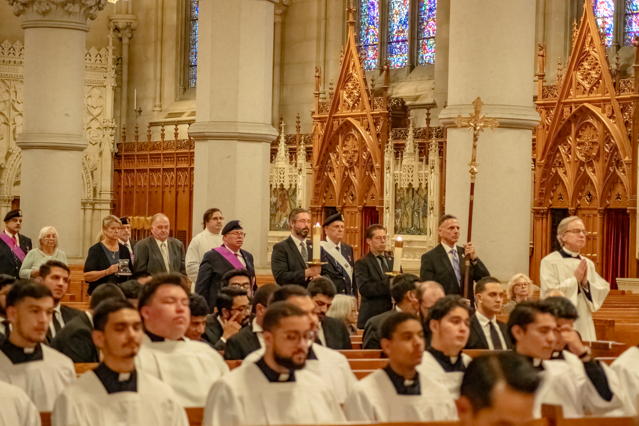 8. FAMILY OF DECEASED BRINGING COMMUNION GIFTS